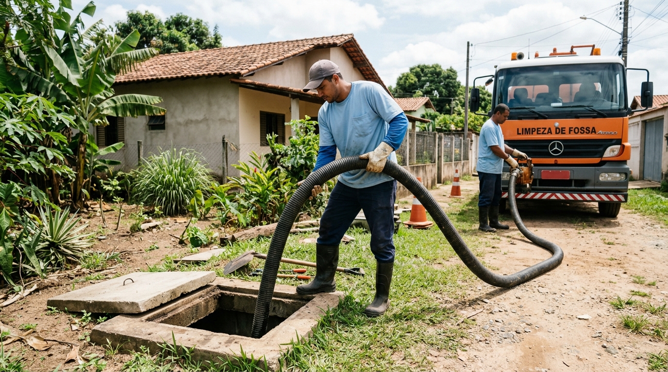 Desentupimento de Fossa em Aracaju‑SE