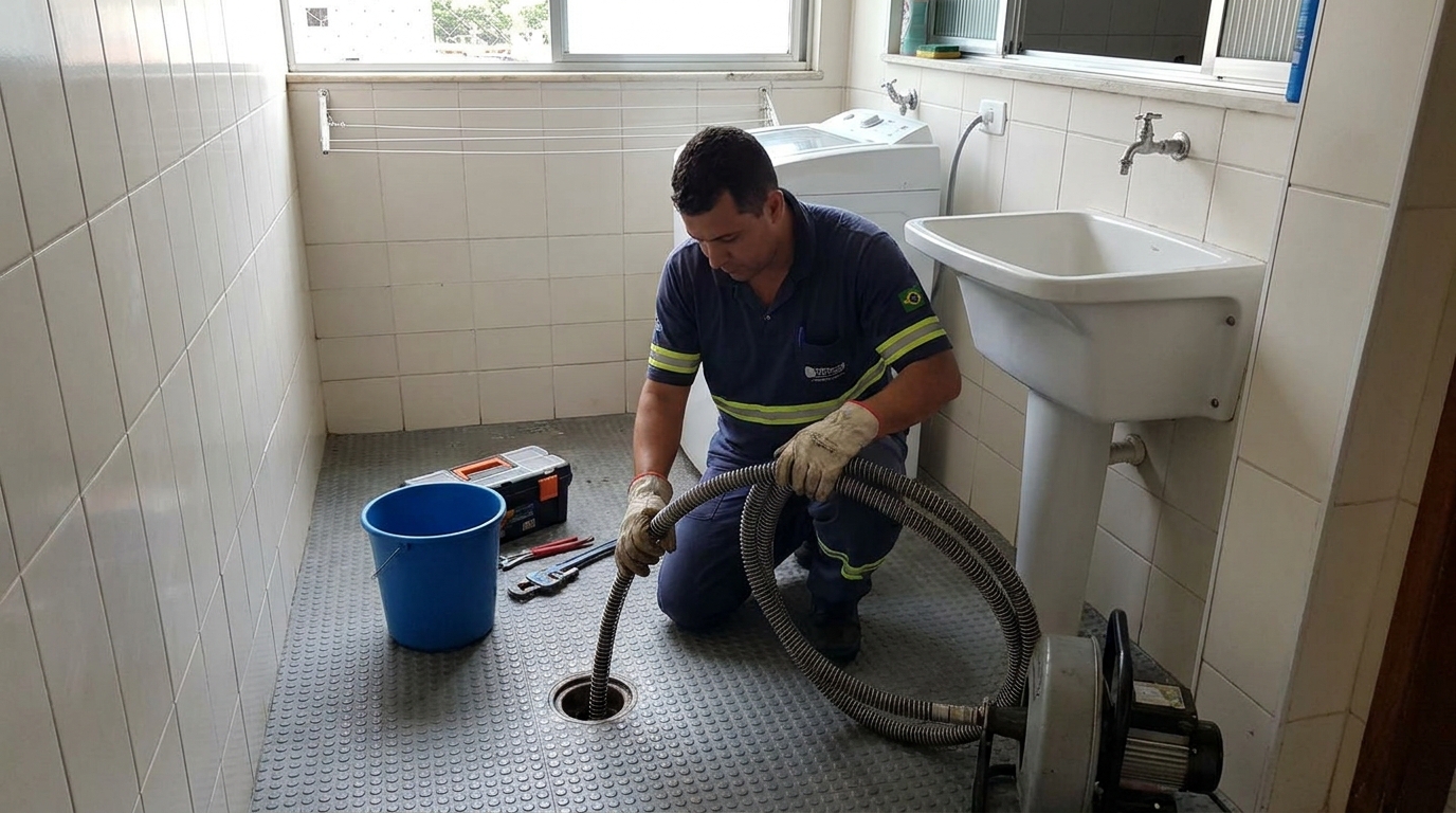 Desobstrução na Cozinha em Aracaju‑SE