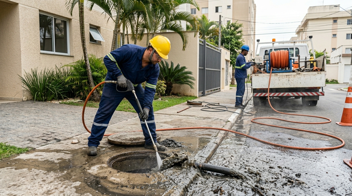 Hidrojateamento Industrial em Aracaju‑SE
