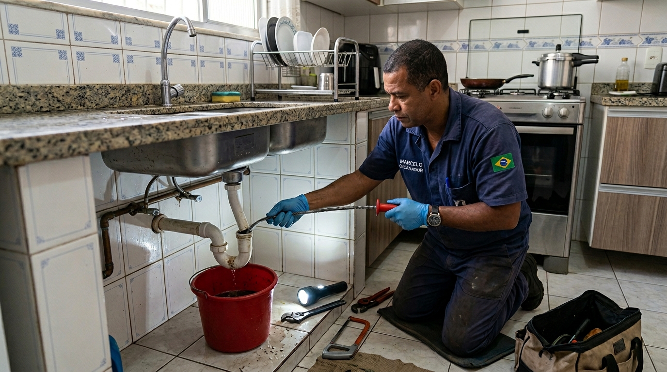 Limpeza de Canos com Equipamento em Aracaju‑SE