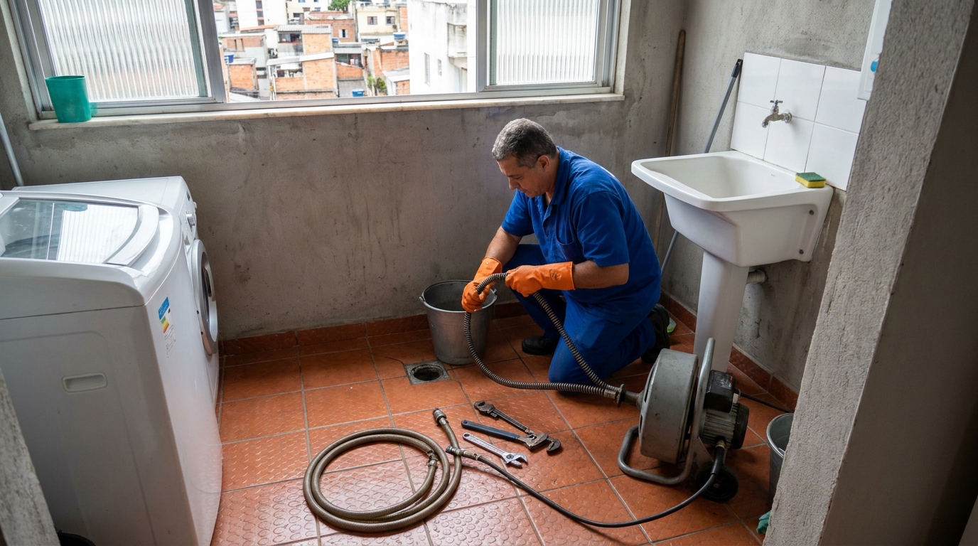 Limpeza Profunda de Ralos em Aracaju‑SE