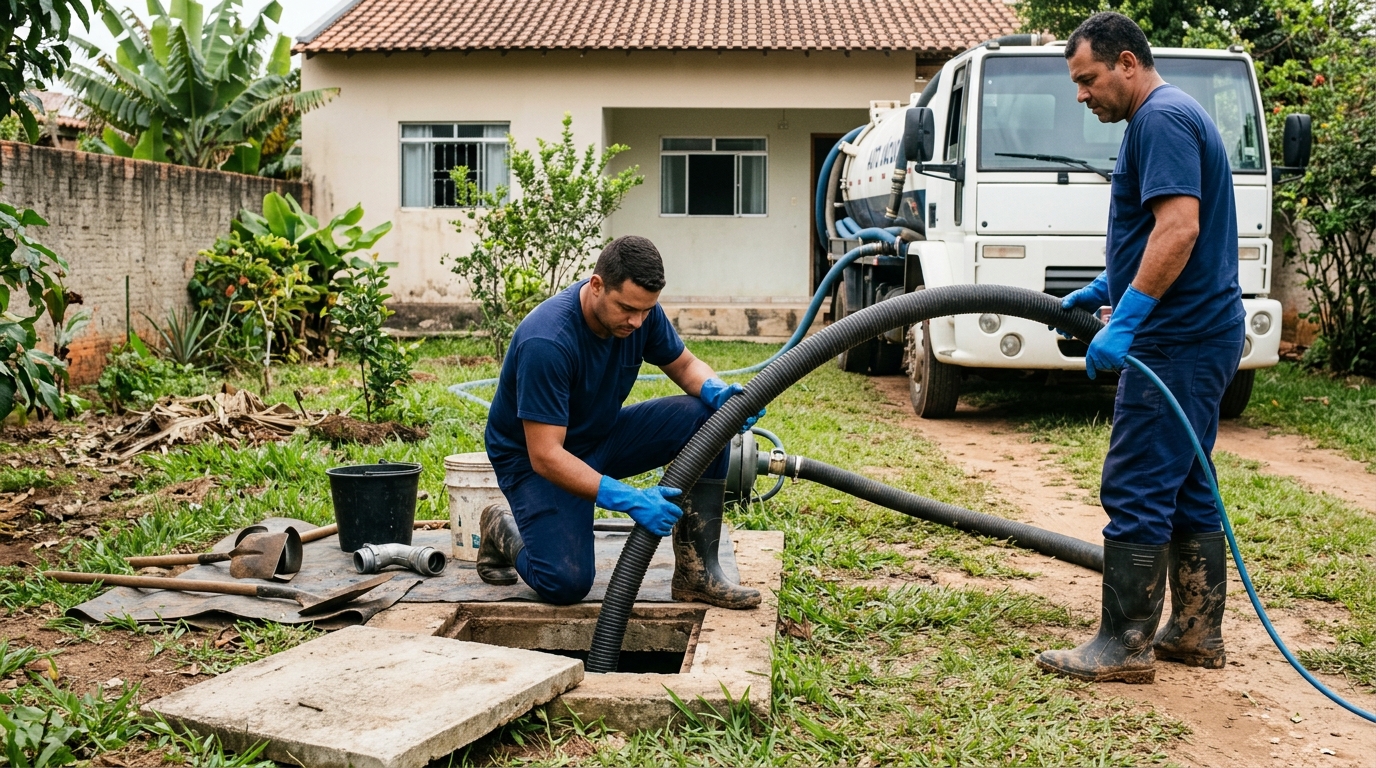 Sucção de Fossa em Aracaju‑SE
