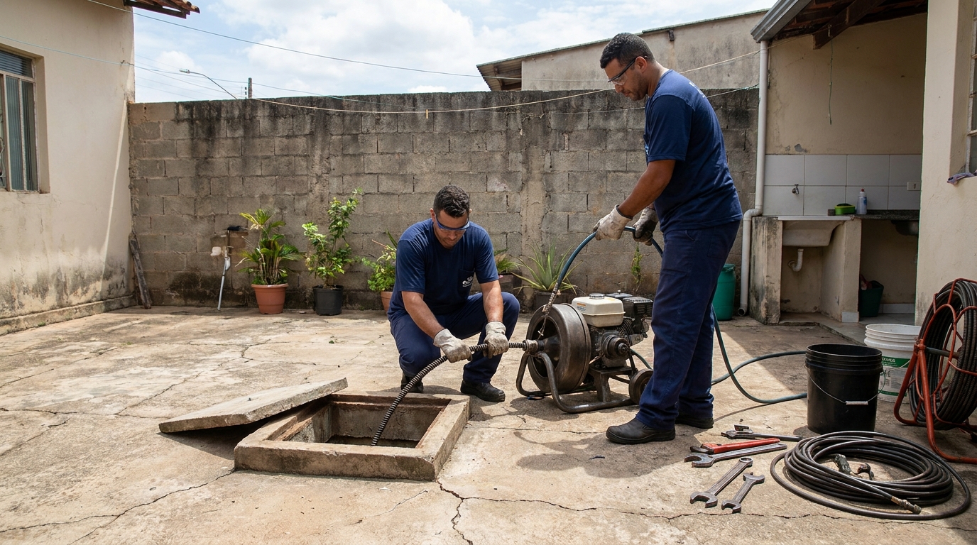Sucção de Resíduos em Aracaju‑SE